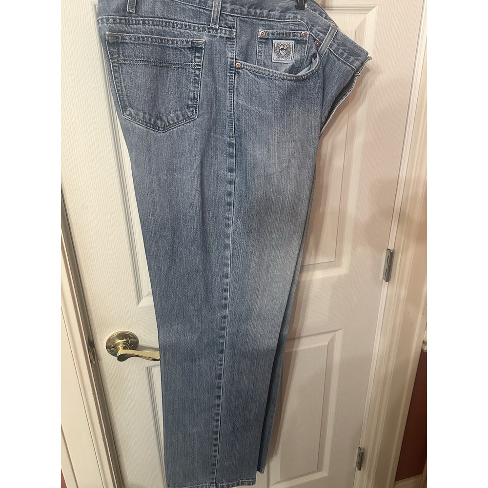 Cinch Jeans Men's 42x34 Blue Denim Cowboy Straight Fit